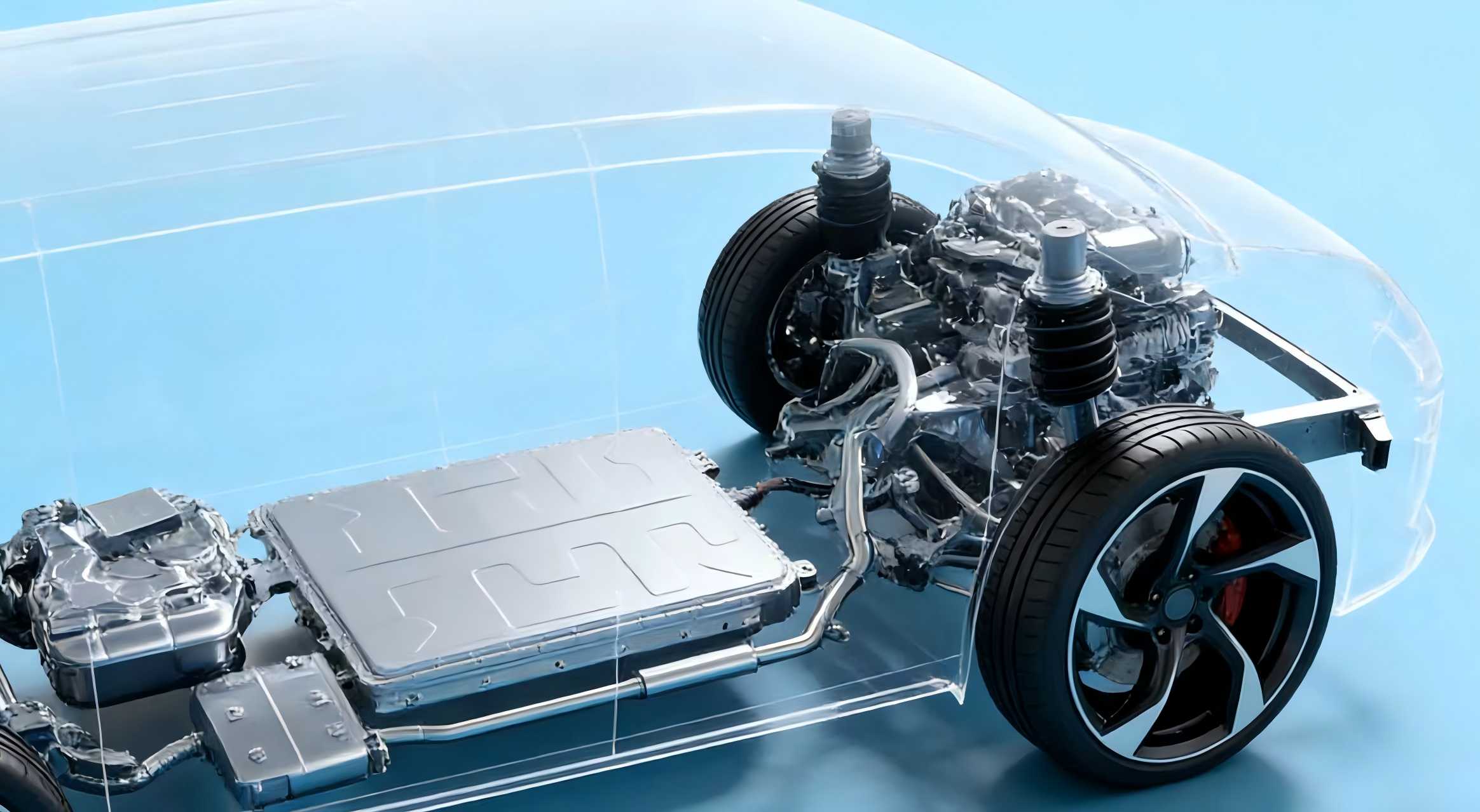 axial core for new energy vehicle main drive